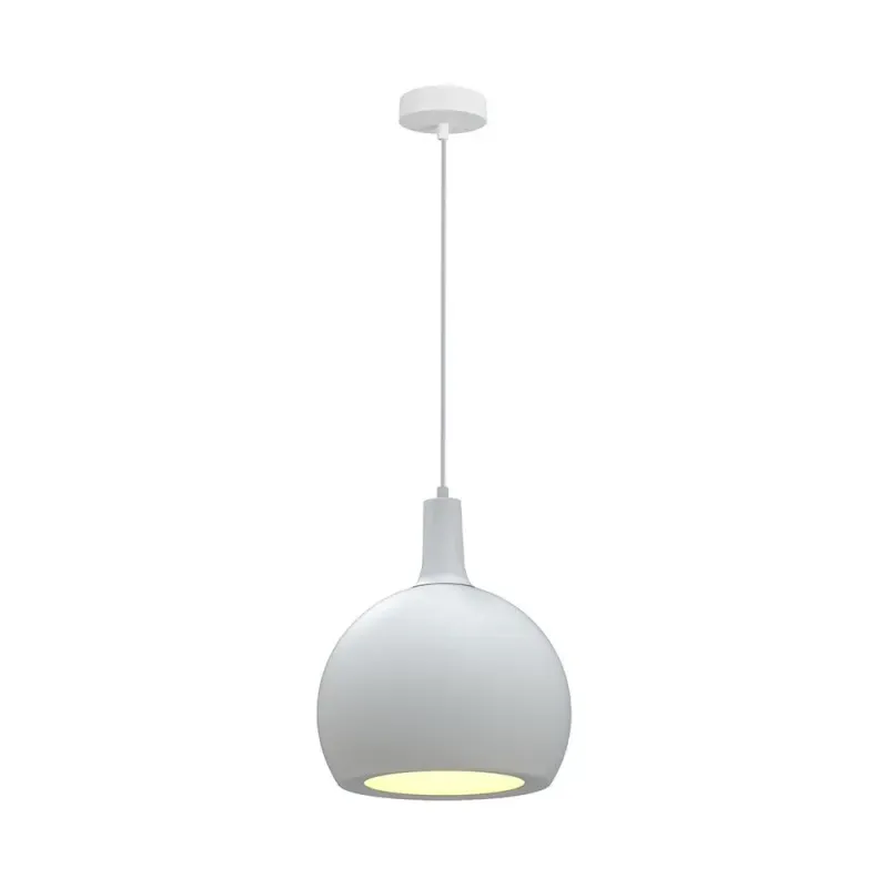 E27 DECORATIVE HANGING LAMP (D280*H218mm) WHITE BODY