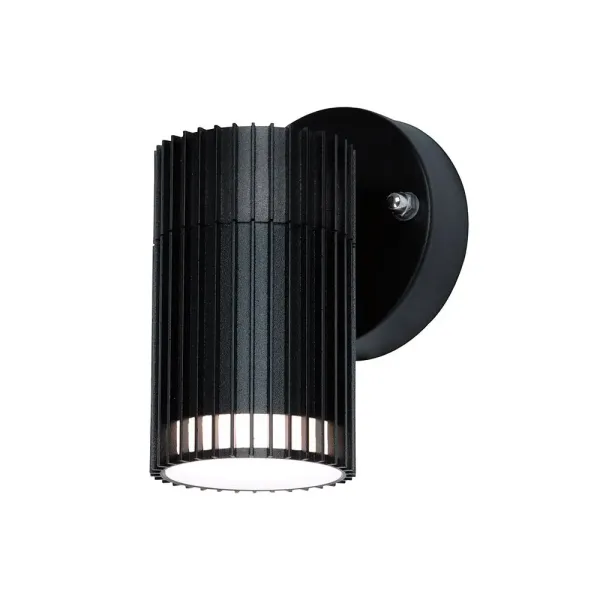 V-TAC Applique LED da Esterno GU10 Cilindrica Nera | Energy Clever