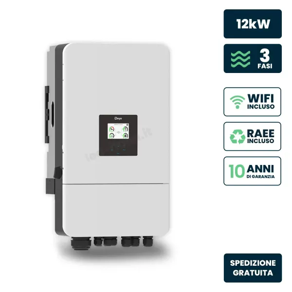 Inverter Ibrido Trifase LV Deye | Energy Clever