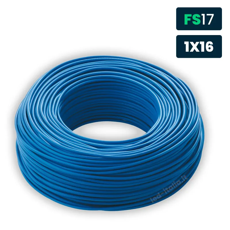 Cavo Unipolare FS17 450/750V 16mm² Blu