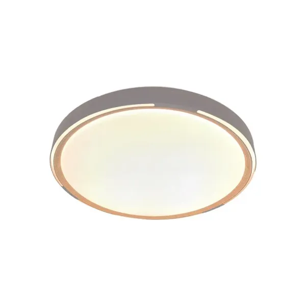 LED Designer Domelight 30W/60W/30W Remote Contron 3in1 Dimmable Walnut Grain