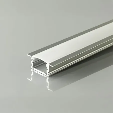 LED Strip Mounting Kit With Diffuser Recessed 2000*13.2*7mm