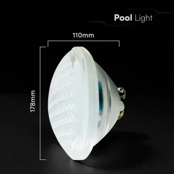 V-TAC Lampada LED da Piscina 12W PAR56 3000K IP68