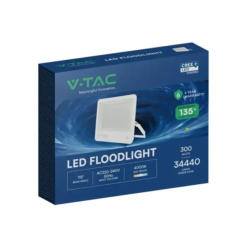 V-TAC PRO Faro Slim LED SMD Chip CREE 300W  | Energy Clever