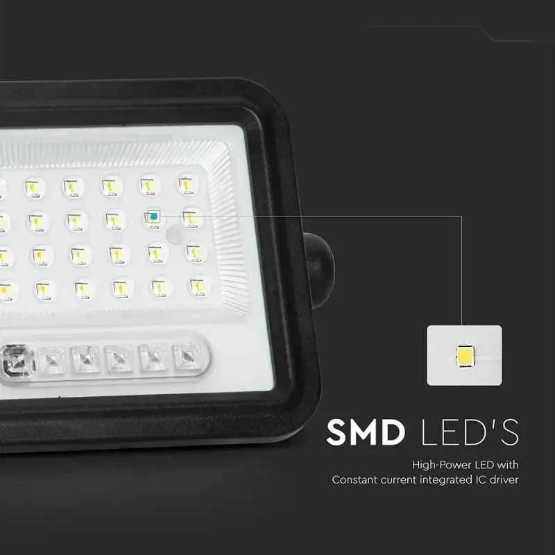 Faro LED Solare 40W Sensore Telecomando | Energy Clever