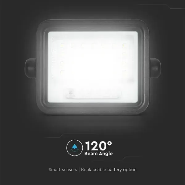 Faro LED Solare 5W Sensore Telecomando | Energy Clever