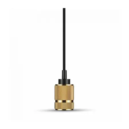 Gold Aluminium Lamp Holder