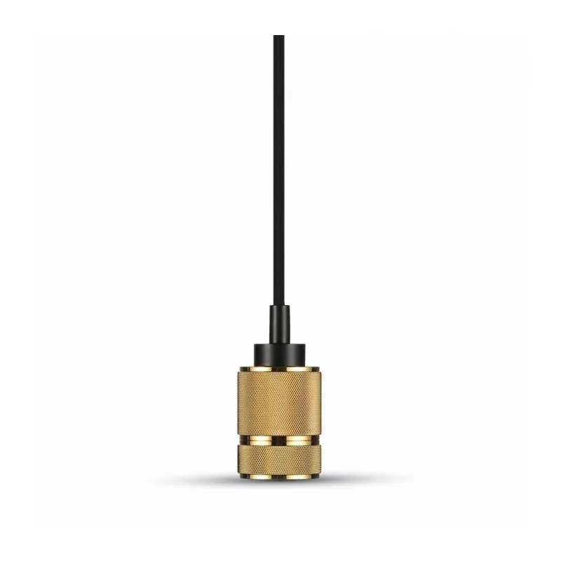 Gold Aluminium Lamp Holder