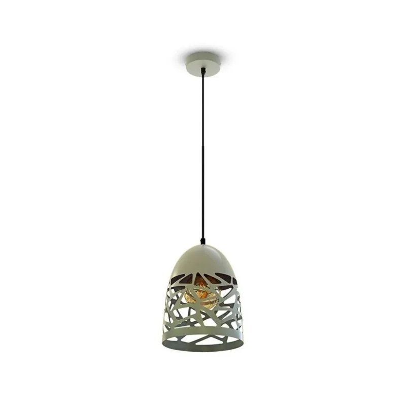 Pendant Light Matt Grey with Matt Grey