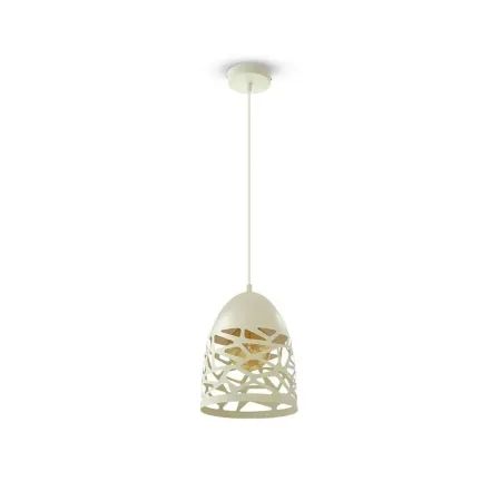 Pendant Light Matt White with White Canopy
