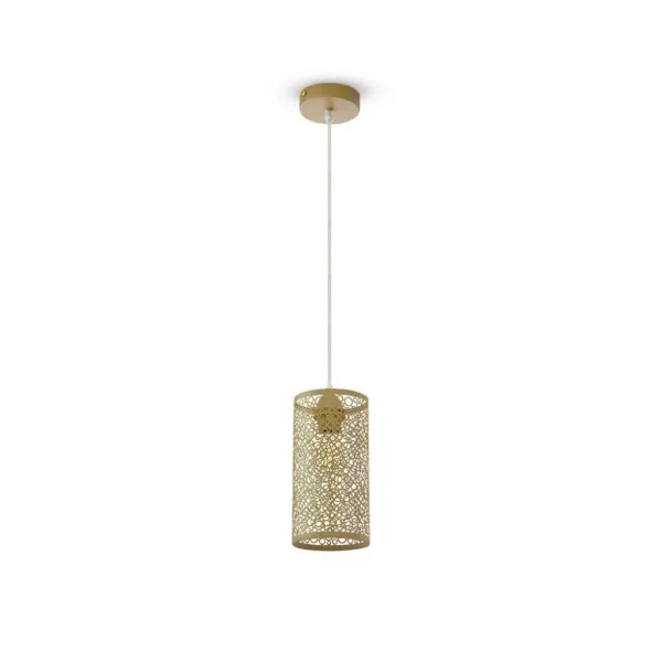 Pendant Light Champean Gold with Gold Canopy
