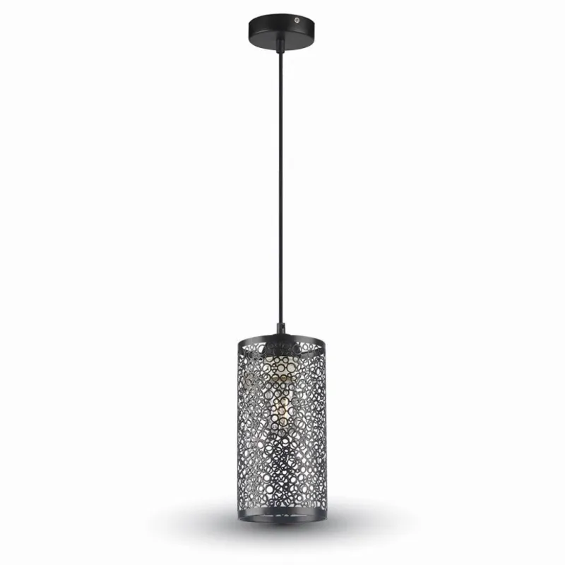 Pendant Light Matt Black with Black Canopy