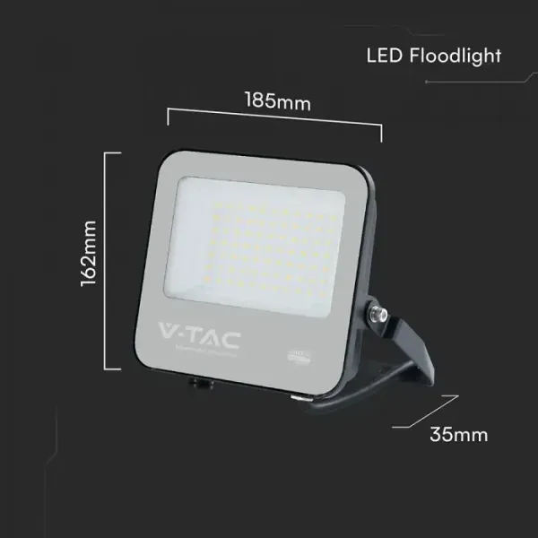 V-TAC PRO Faro Slim LED SMD Chip CREE 50W | Energy Clever