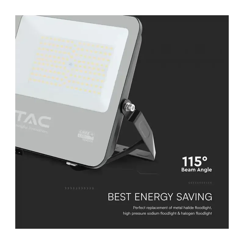 V-TAC PRO Faro Slim LED SMD Chip CREE 50W  | Energy Clever