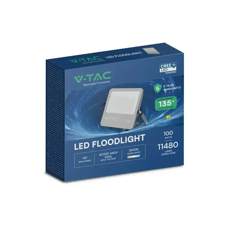 V-TAC PRO Faro Slim LED SMD Chip CREE 50W  | Energy Clever