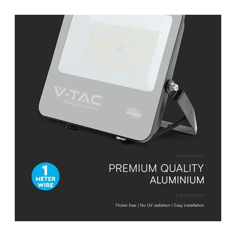 V-TAC PRO Faro Slim LED SMD Chip CREE 100W | Energy Clever