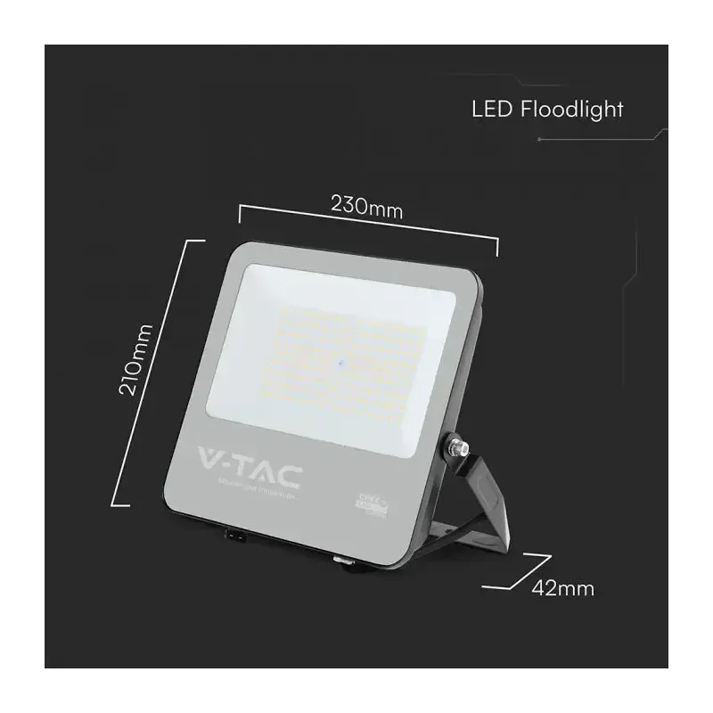 V-TAC PRO Faro Slim LED SMD Chip CREE 100W | Energy Clever