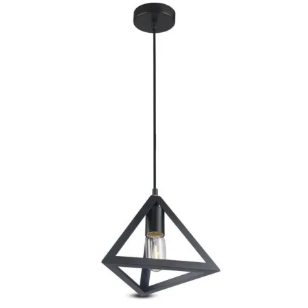 Pendant Geometric Triangle Black
