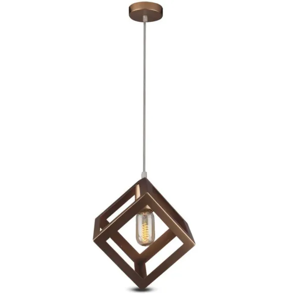 Pendant Light Champean Gold with Gold Canopy