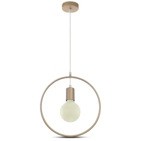 Pendant Light Champean Gold with Gold Canopy