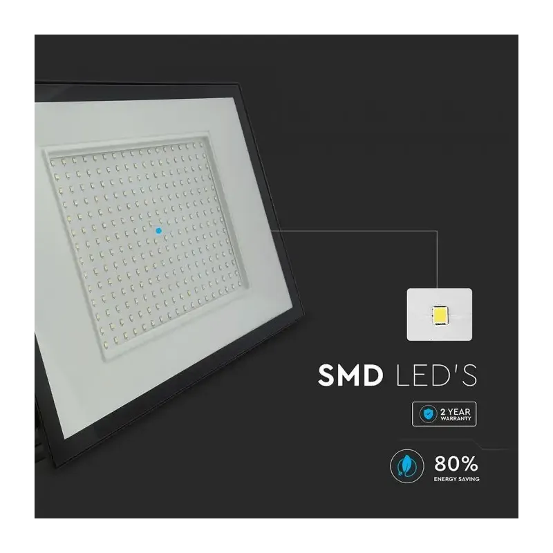 V-TAC Faro LED SMD 50W Slim E-Series | Energy Clever
