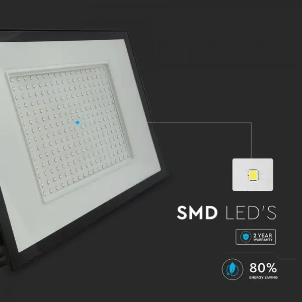 V-TAC Faro LED SMD 50W Slim E-Series | Energy Clever