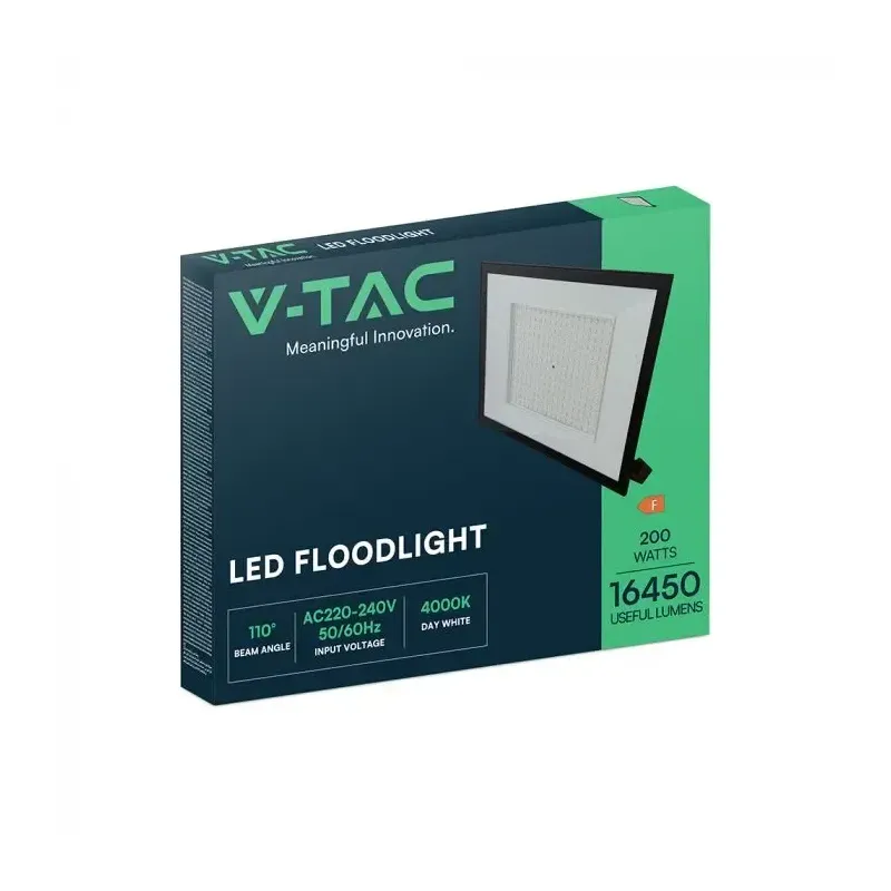V-TAC Faro LED SMD 50W Slim E-Series | Energy Clever