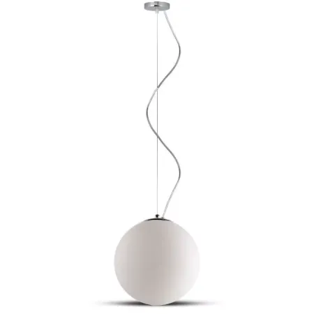 Pendant Light Chrome with Chrome Canopy