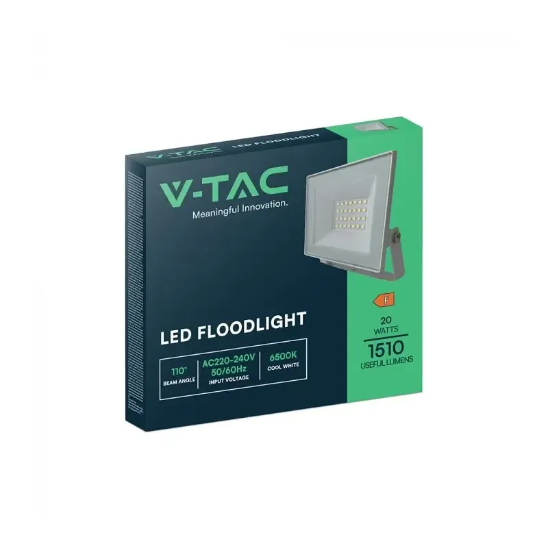 Faro LED da 20W con chip SMD e luce fredda 6500K | Energy Clever
