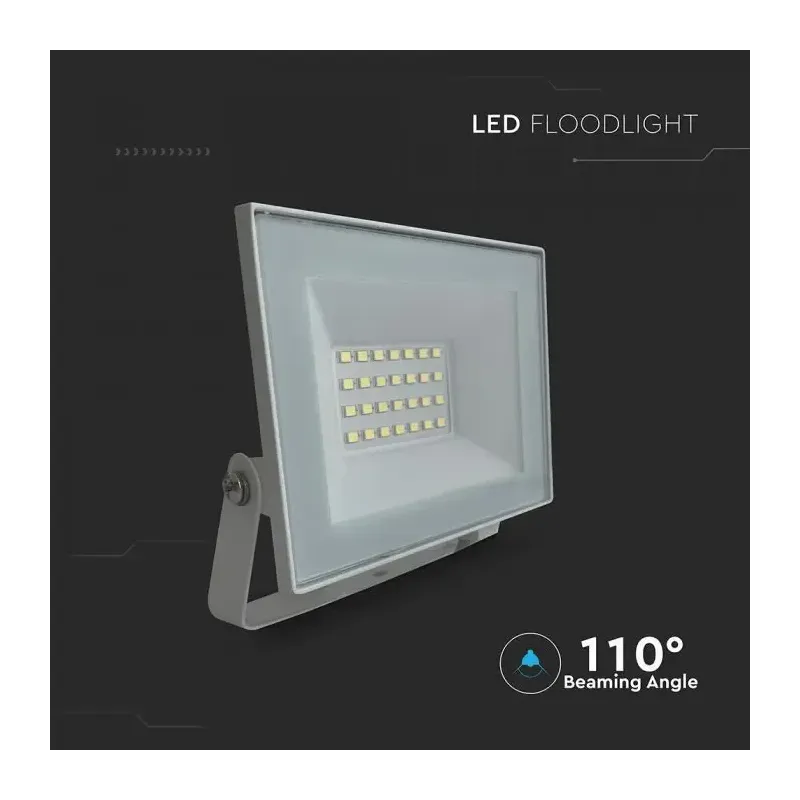 Faro LED da 20W con chip SMD e luce neutra 4000K | Energy Clever