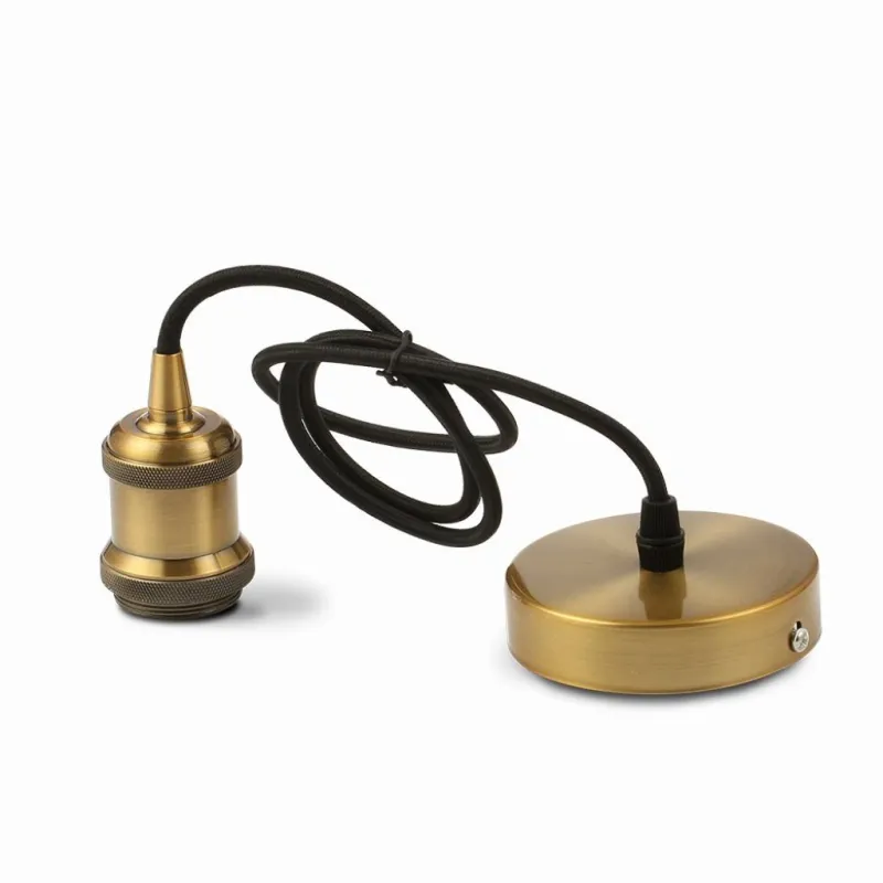 Pendant Light Holder Brown Bronze