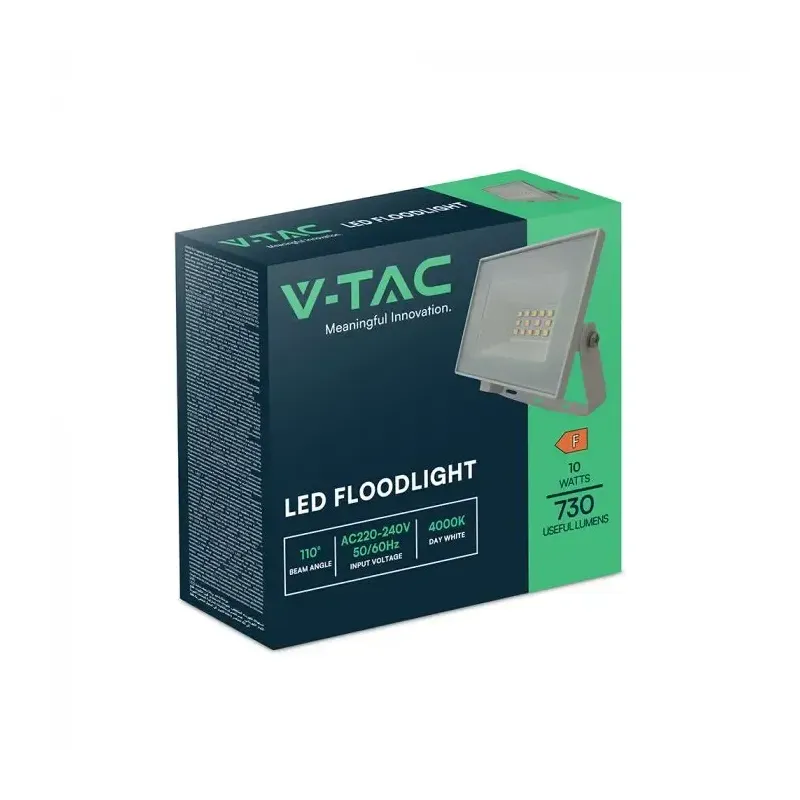 Faro LED da 10W con corpo in alluminio IP65 | Energy Clever