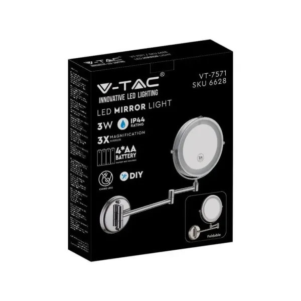 V-TAC Specchio LED Rotondo | Energy Clever