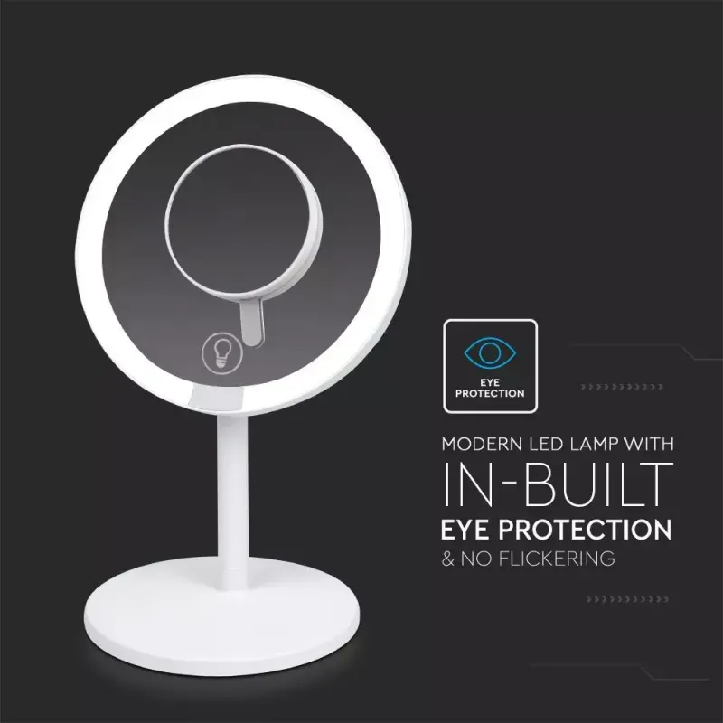 V-TAC Specchio LED da Tavolo | Energy Clever