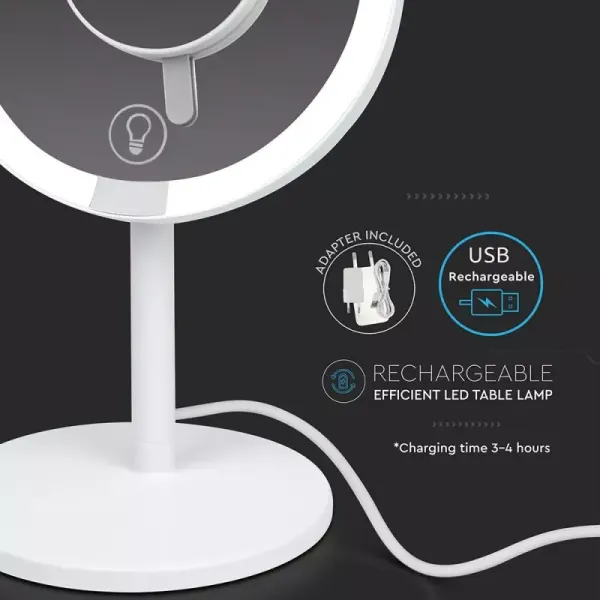 V-TAC Specchio LED da Tavolo | Energy Clever