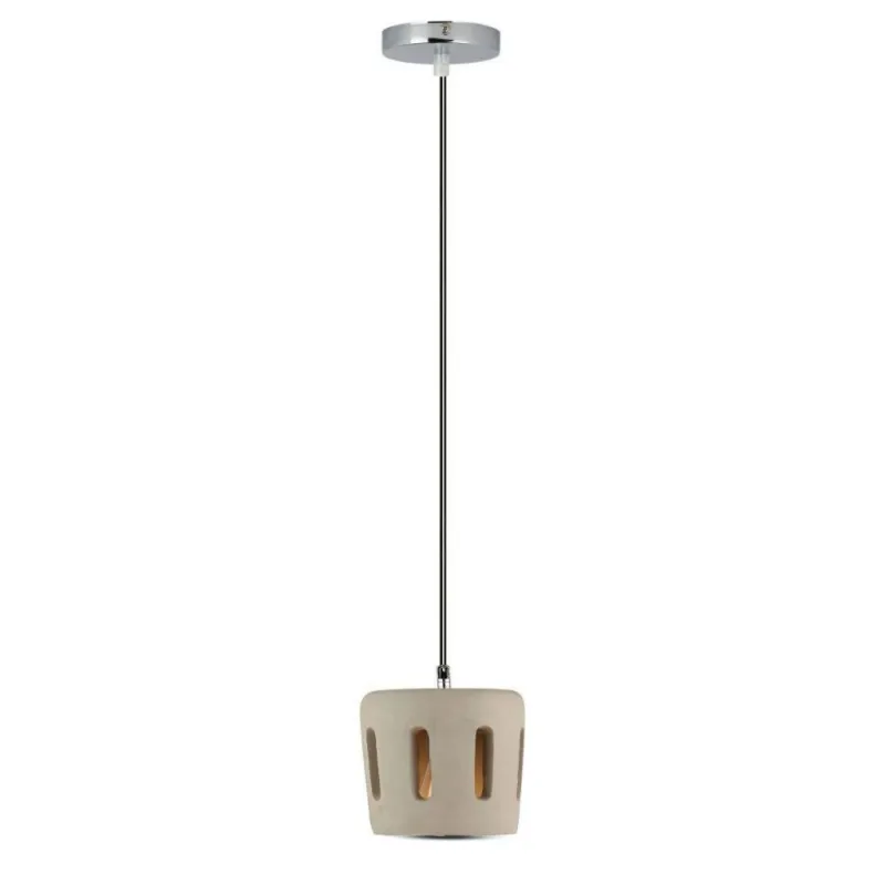 Pendant Light Concrete+Lampshade 200/200mm