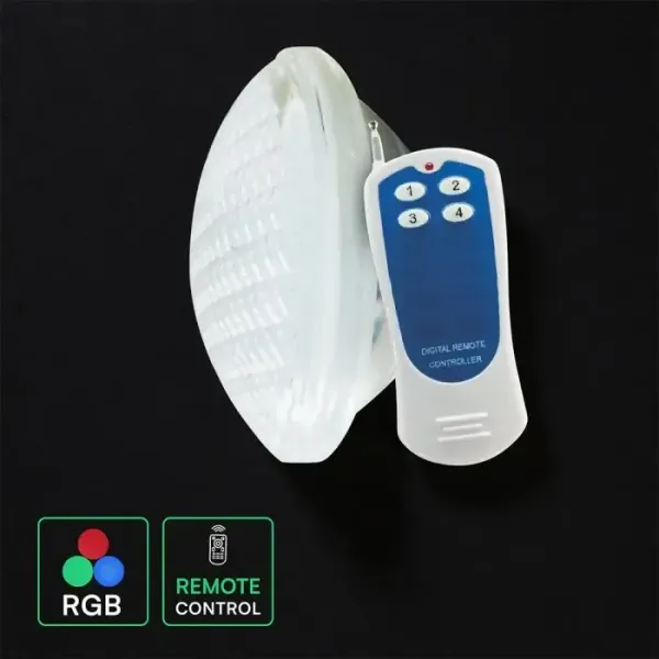 V-TAC Lampada LED da Piscina 12W PAR56 RGB | Energy Clever