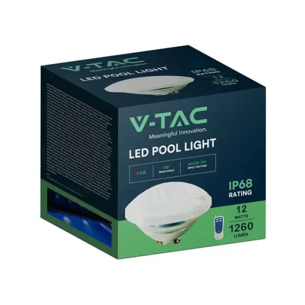 V-TAC Lampada LED da Piscina 12W PAR56 6500K IP68 | Energy Clever