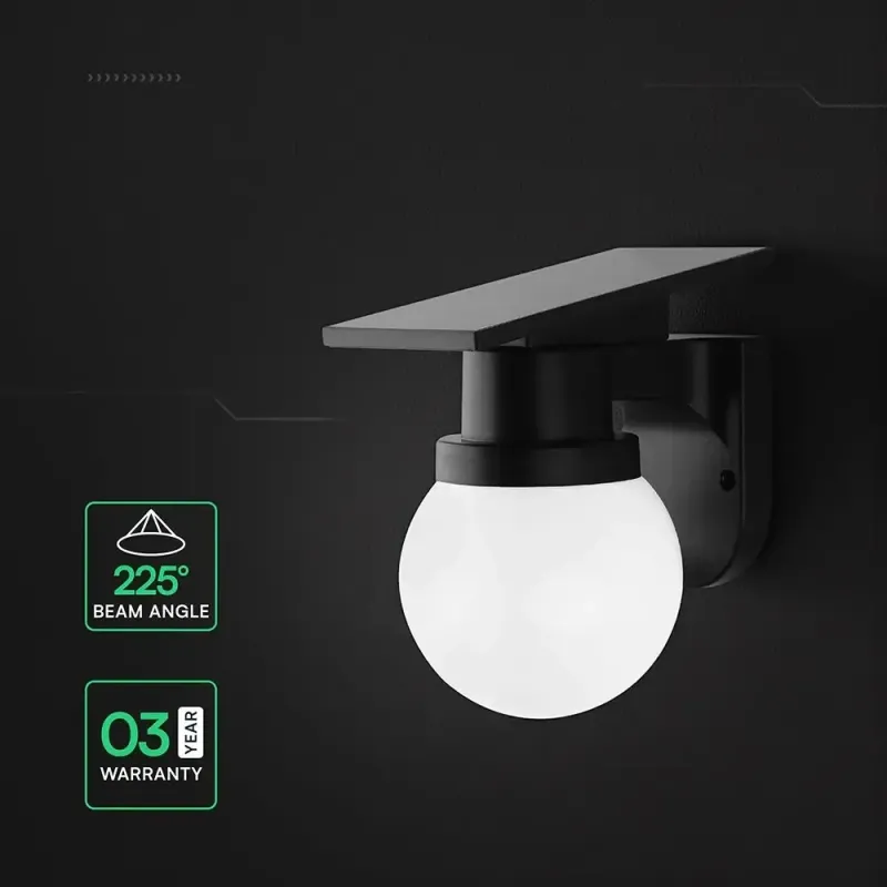 V-TAC Applique LED Solare Esterno 0,9W e Telecomando | Energy Clever