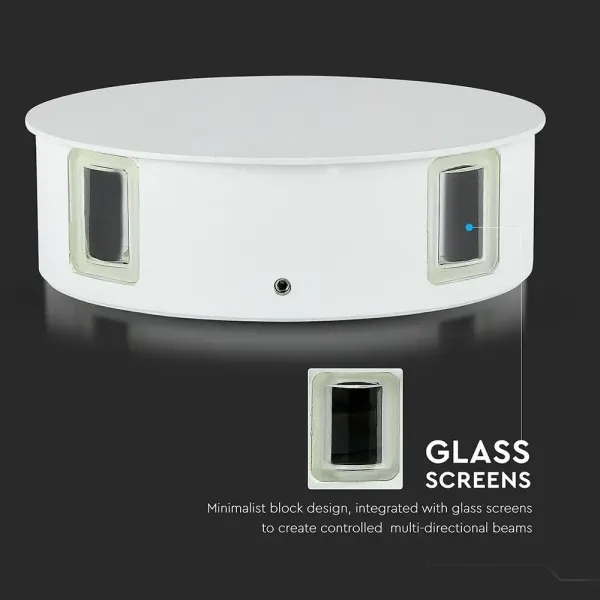 V-TAC Applique LED da Esterno 4W Quadrata | Energy Clever