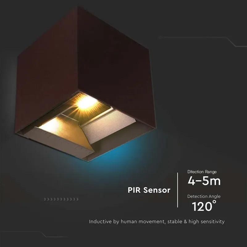 V-TAC Applique LED Solare da Esterno 9W con Sensore | Energy Clever