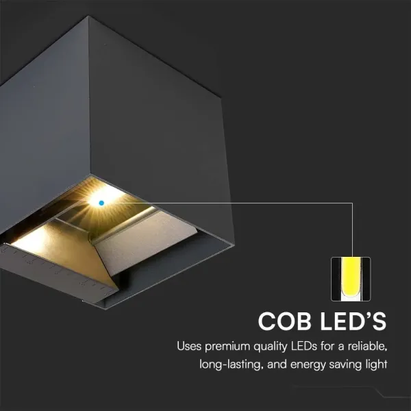 V-TAC Applique LED Solare da Esterno 9W con Sensore | Energy Clever