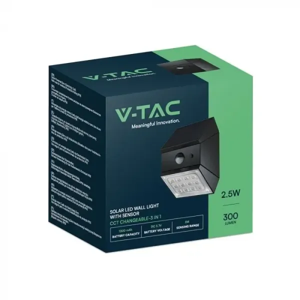 V-TAC Applique LED Solare da Esterno | Energy Clever