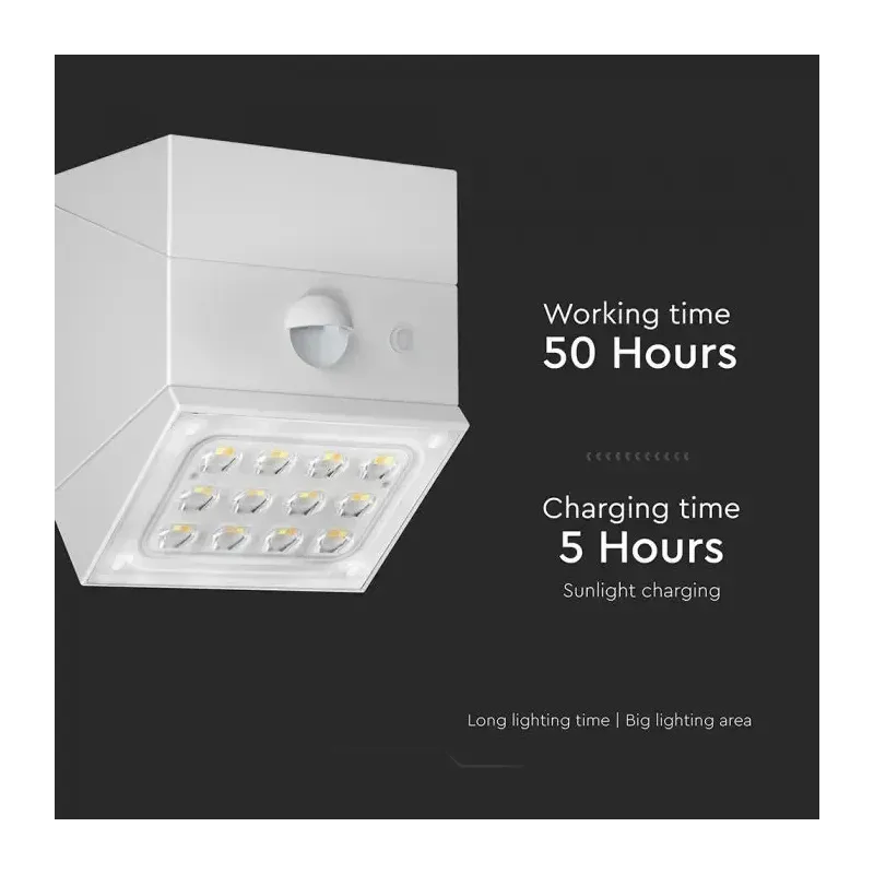 V-TAC Applique LED Solare da Esterno | Energy Clever