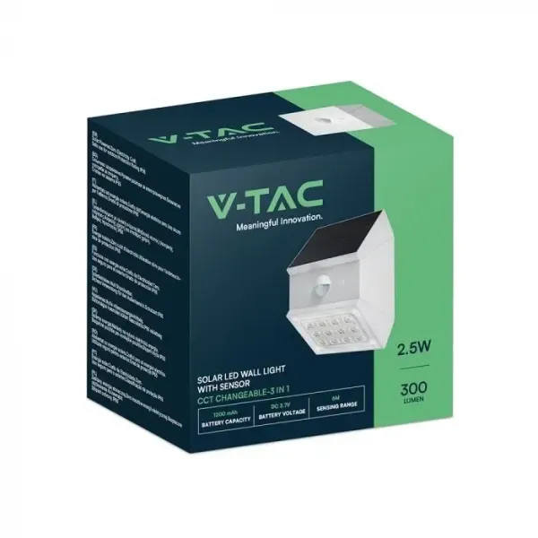 V-TAC Applique LED Solare da Esterno | Energy Clever
