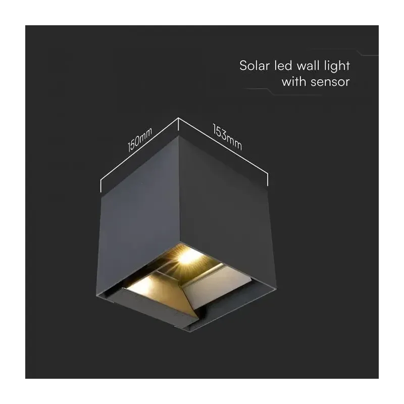 V-TAC Applique LED Solare da Esterno | Energy Clever