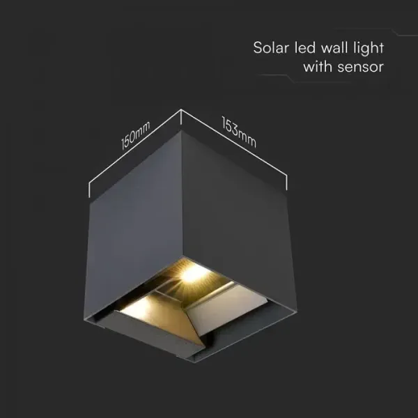 V-TAC Applique LED Solare da Esterno | Energy Clever