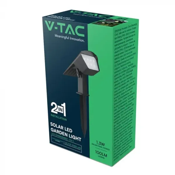 V-TAC Faretto LED Solare da Giardino | Energy Clever