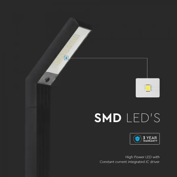 V-TAC Paletto LED Solare da Giardino | Energy Clever
