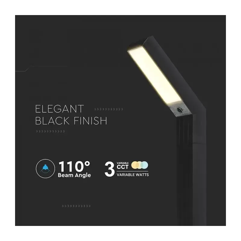 V-TAC Paletto LED Solare da Giardino | Energy Clever